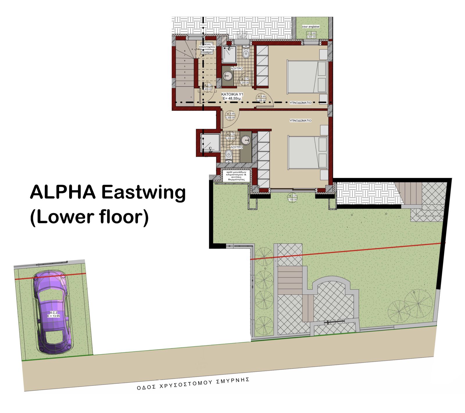 eastwing lower floor