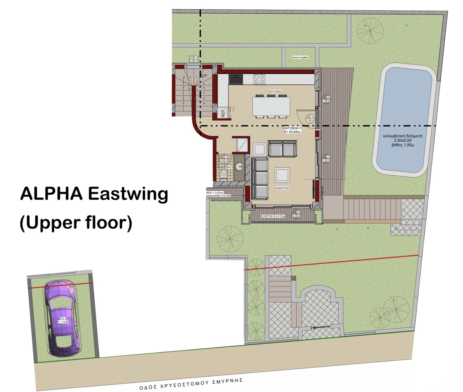 eastwing upper floor